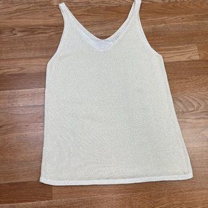 LOFT Cream Tank Top